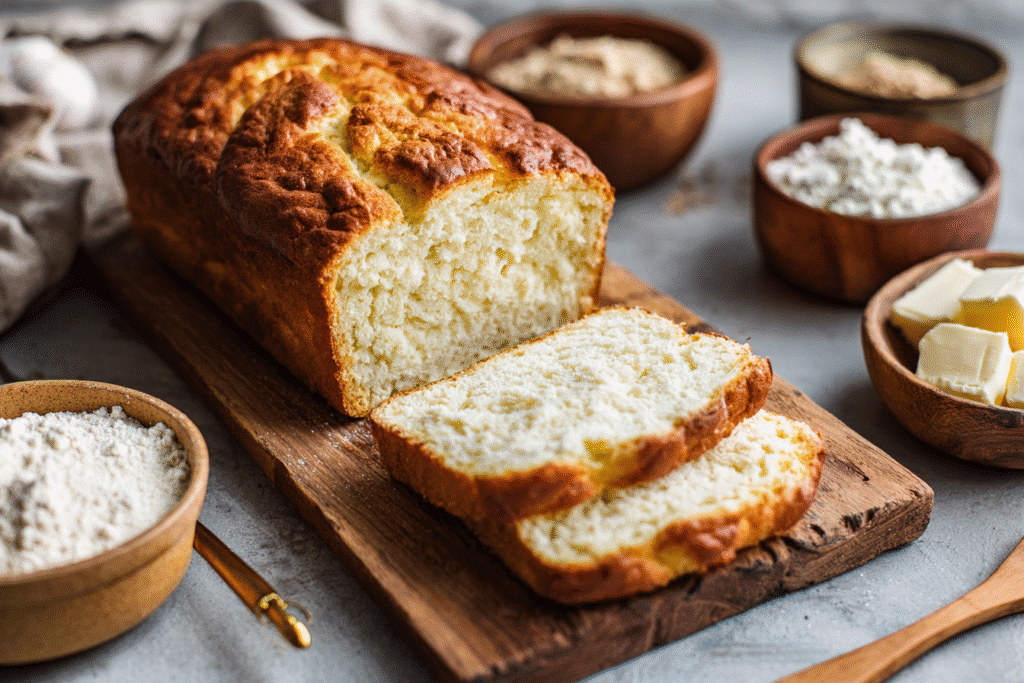 Keto Cottage Cheese Bread Recipe: Low-Carb, High-Protein Favorite 5 Keto cottage cheese bread loaf sliced