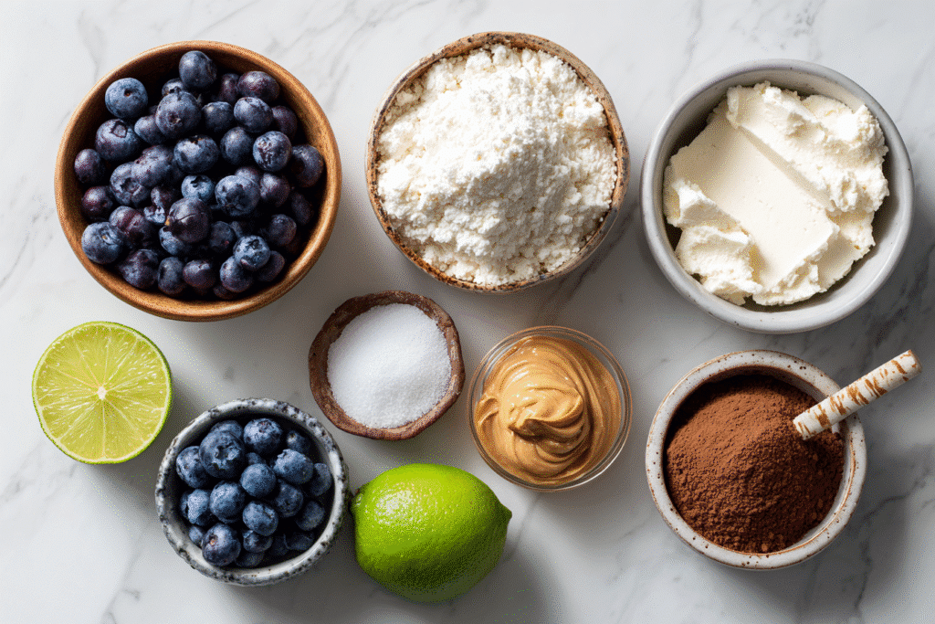 Keto Popsicles: The Ultimate Sugar-Free Summer Treat 7 keto popsicle ingredients layout