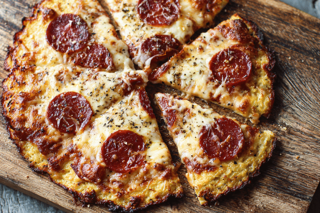2 Ingredient Keto Pizza Crust That Works Every Time 5 2 ingredient keto pizza crust featured image