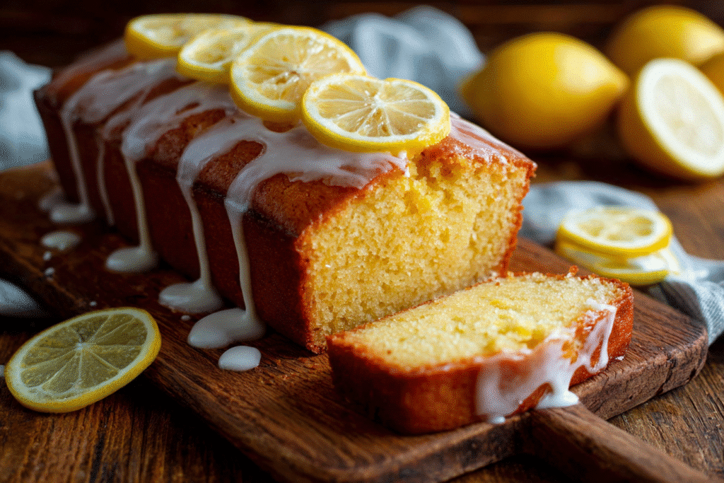 Keto Lemon Pound Cake: Ultimate Moist Low-Carb Recipe 5 keto lemon pound cake on cutting board