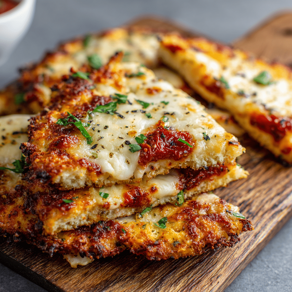 2 Ingredient Keto Pizza Crust That Works Every Time 8 Serving keto pizza with 2 ingredient crust