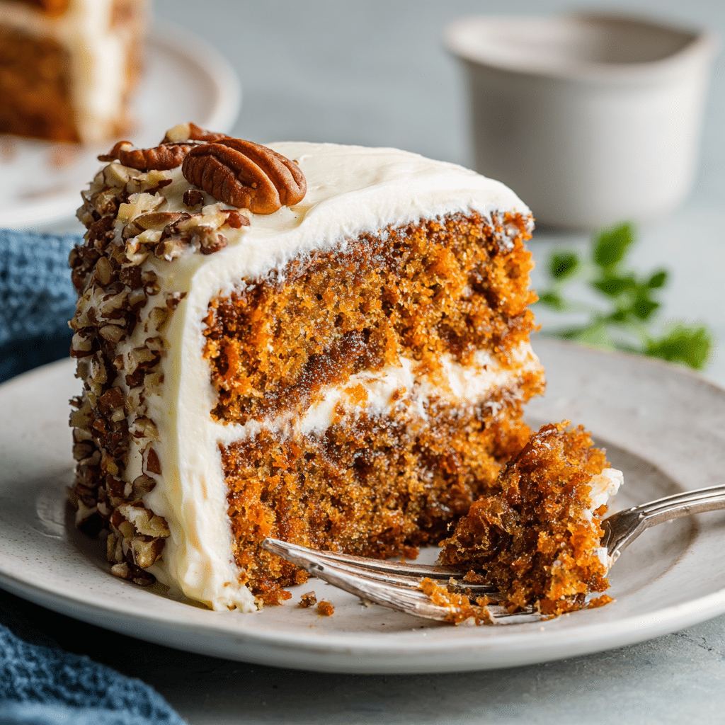 Keto Carrot Cake: Sensational Low-Carb Treat You’ll Love 8 sliced-keto-carrot-cake-on-plate